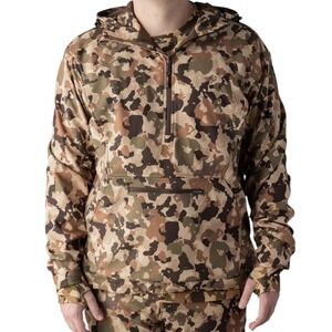 Duck Camp Barnaby Softshell Anorak Jacket Mens Medium Early Season Wetland Camo